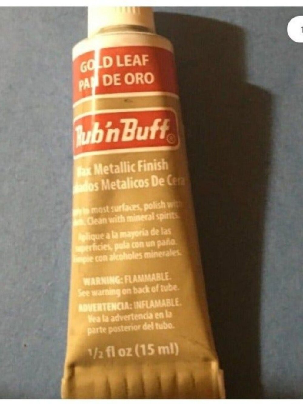 Xacto #11 blades+Rub 'n Buff GoldLeaf
